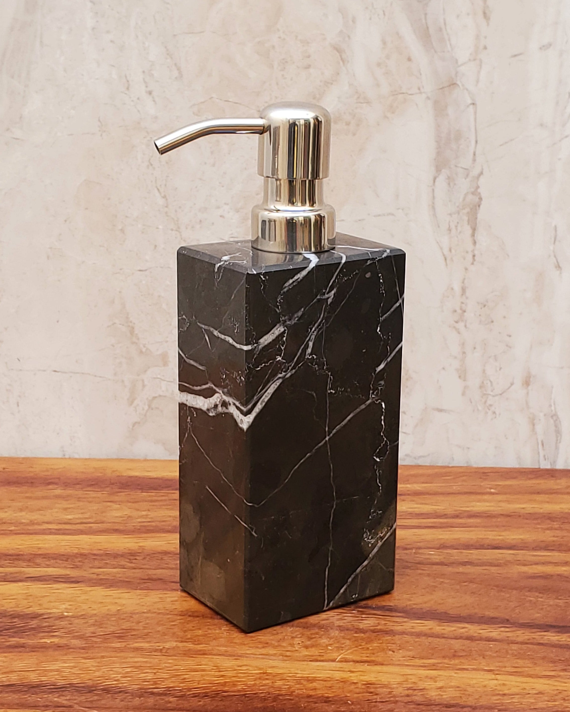 SD_39 Black Marble Liquid Soap or Lotion Dispenser