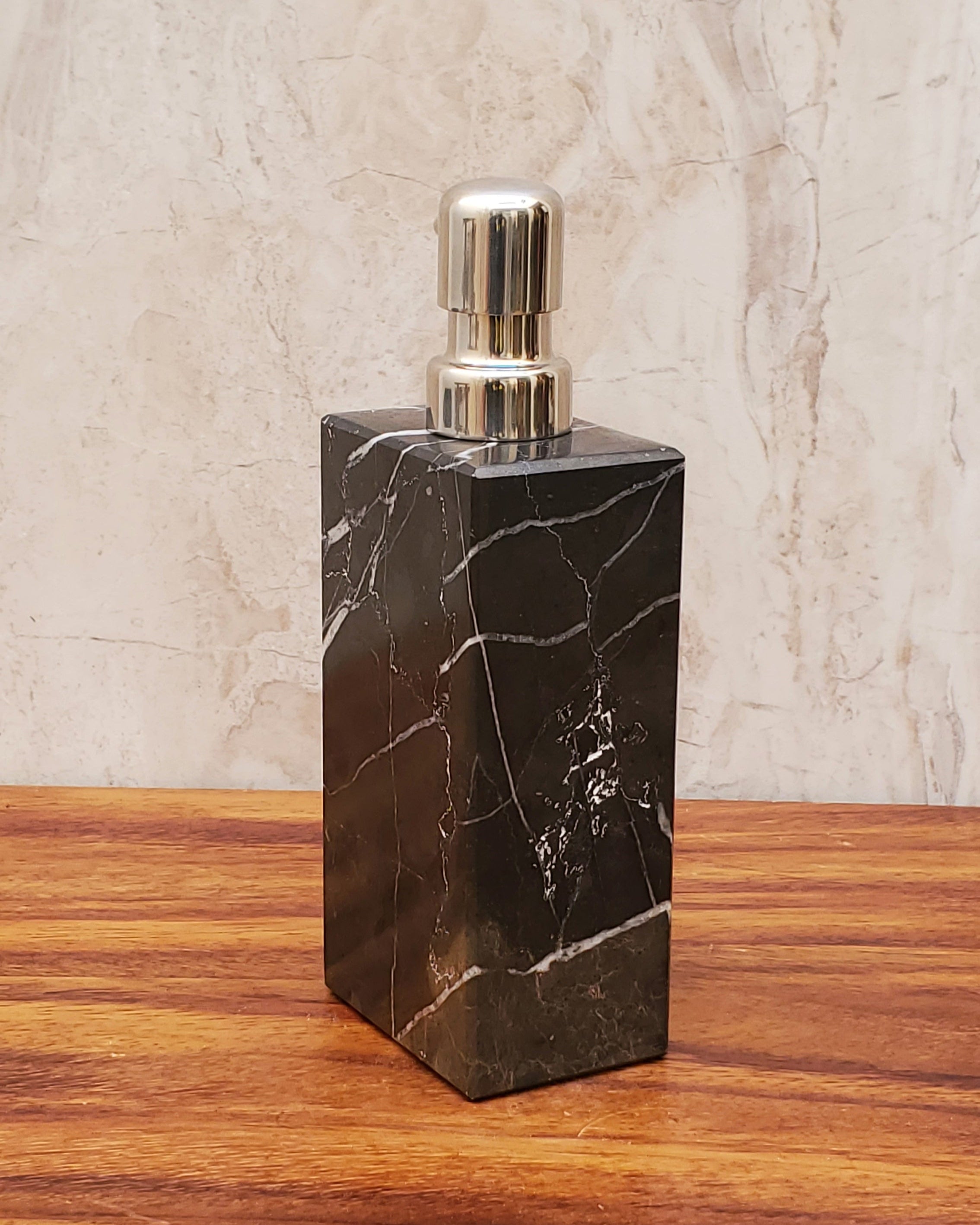 SD_39 Black Marble Liquid Soap or Lotion Dispenser