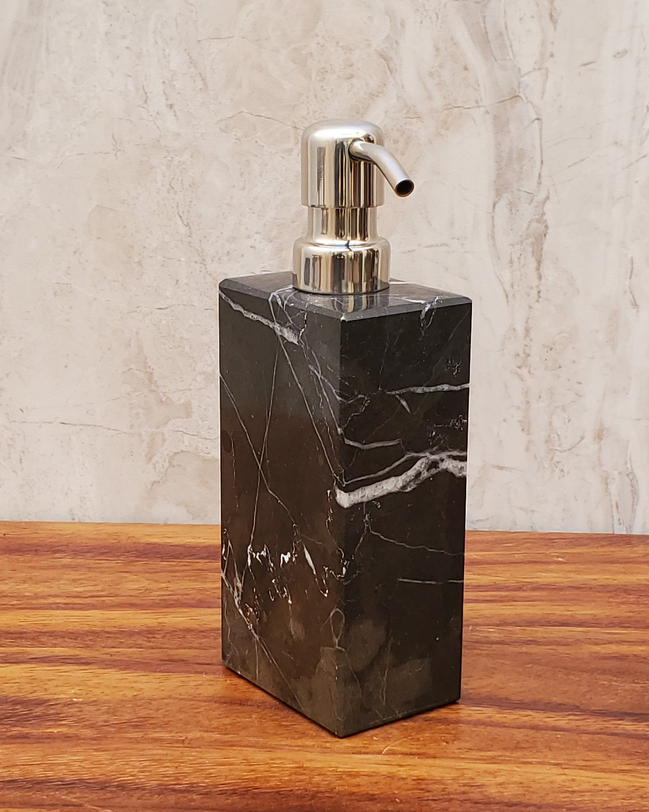 SD_39 Black Marble Liquid Soap or Lotion Dispenser