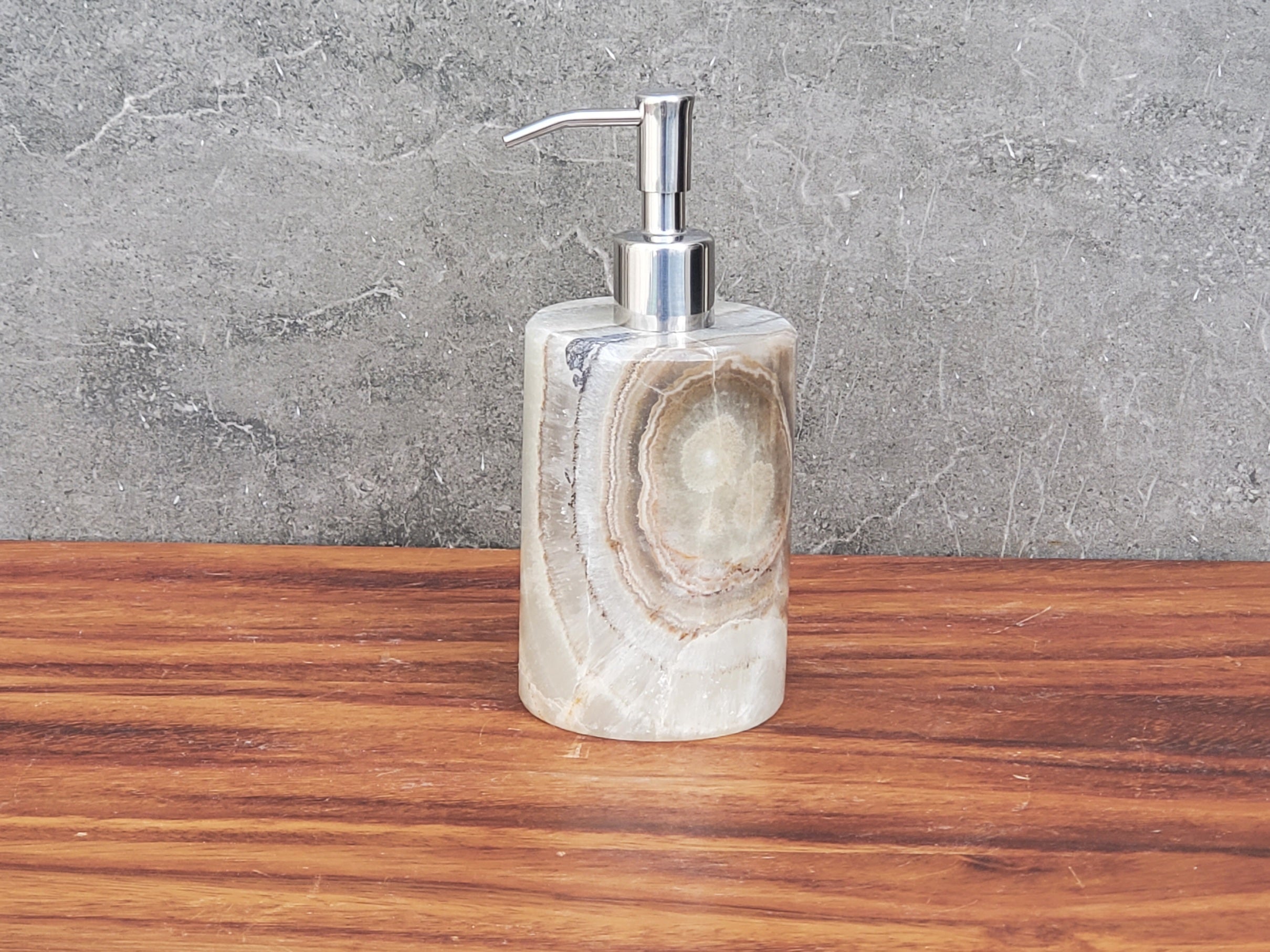 SD_57 Onyx Stone Liquid Soap or Lotion Dispenser