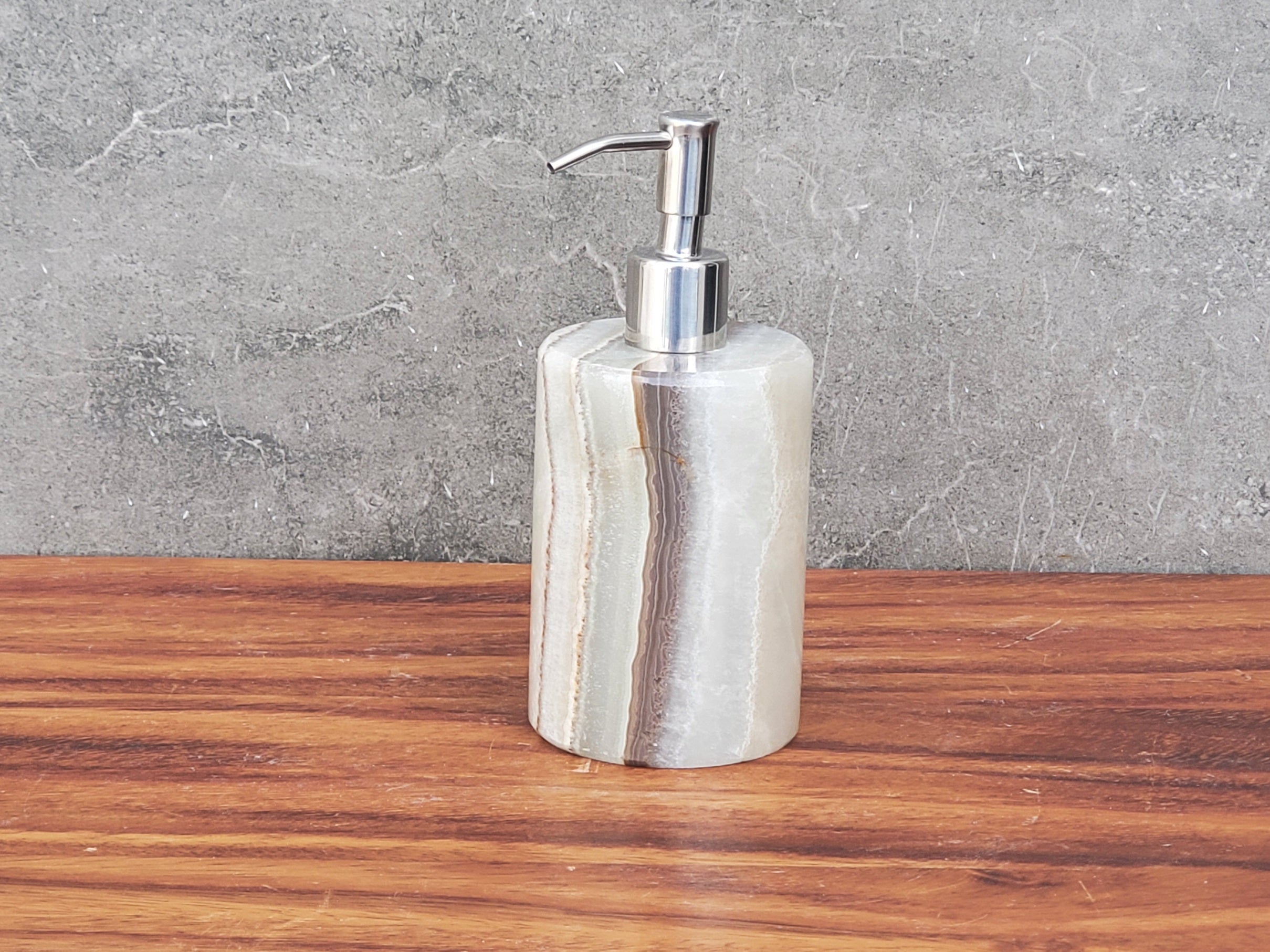 SD_57 Onyx Stone Liquid Soap or Lotion Dispenser