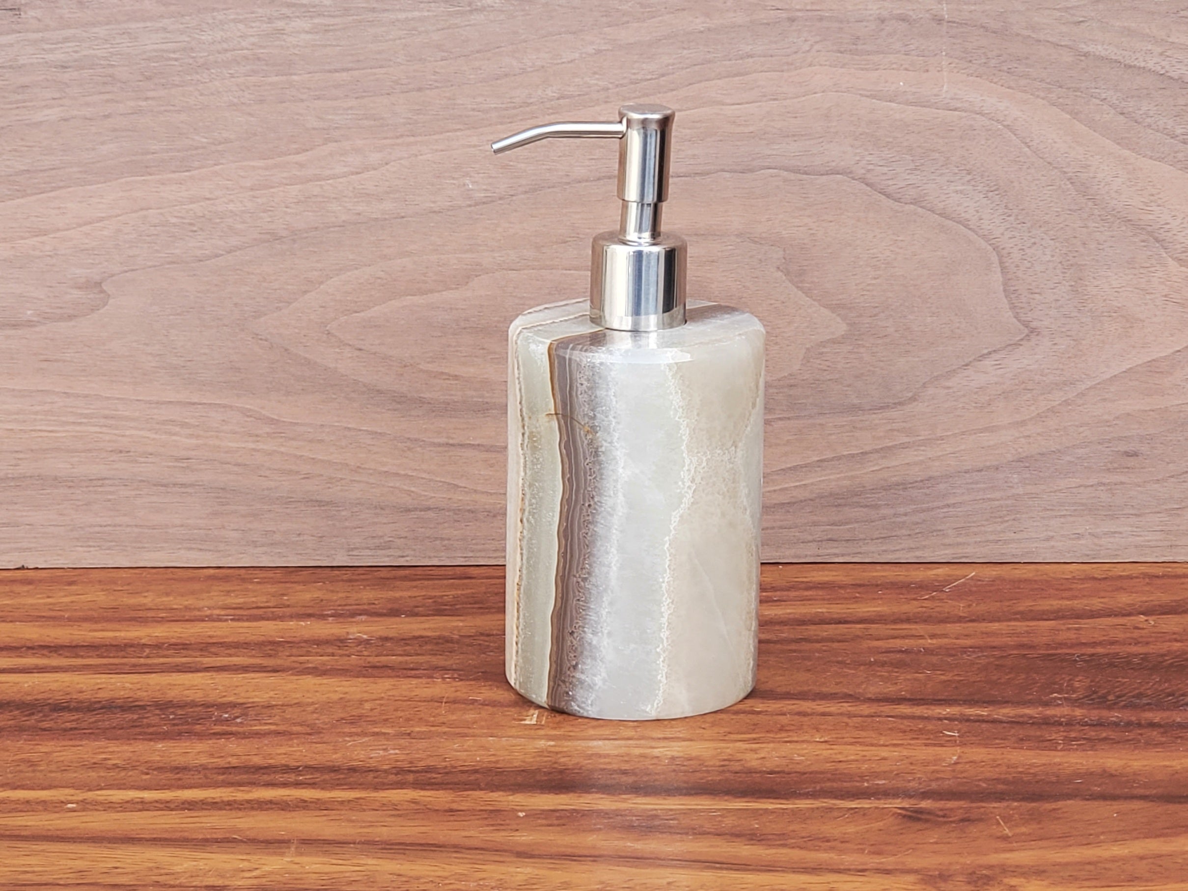 SD_57 Onyx Stone Liquid Soap or Lotion Dispenser