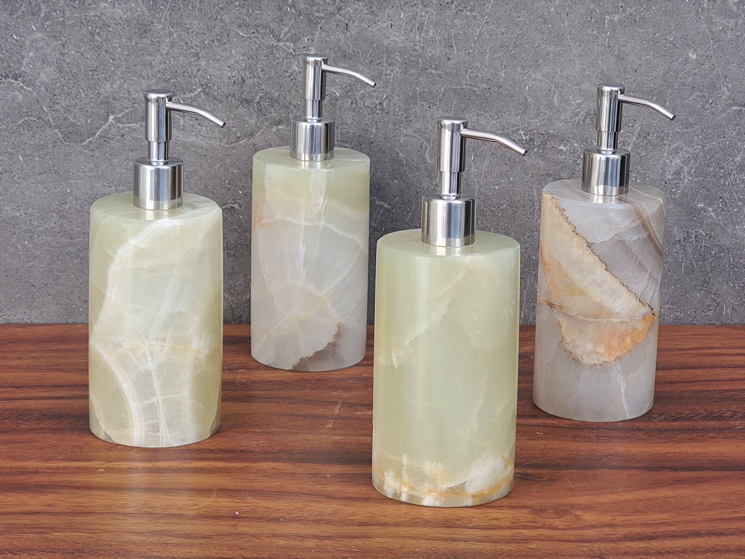 SD_56 Onyx Stone Liquid Soap or Lotion Dispenser