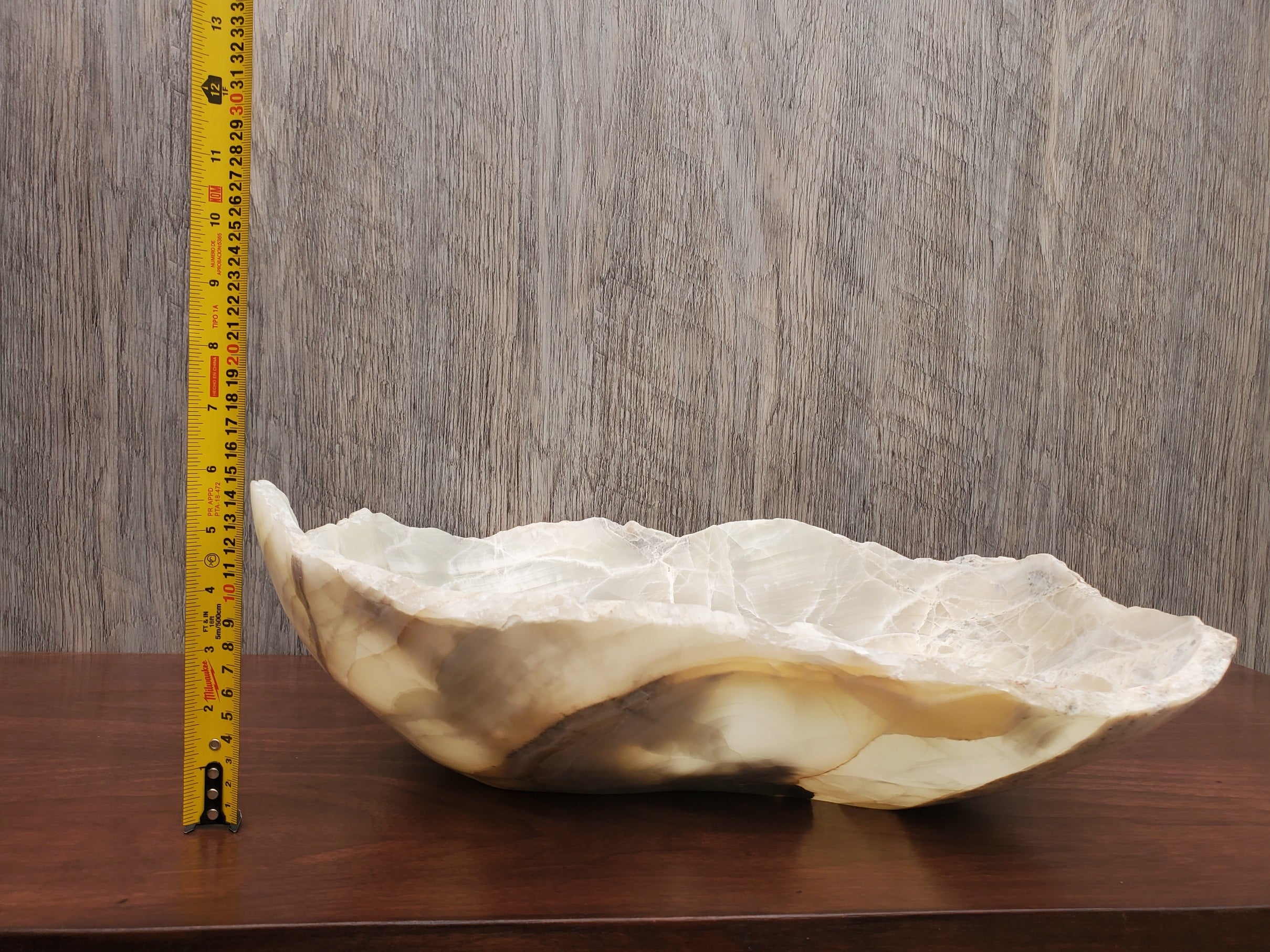 S23_04 Onyx Stone Bathroom Vessel Sink