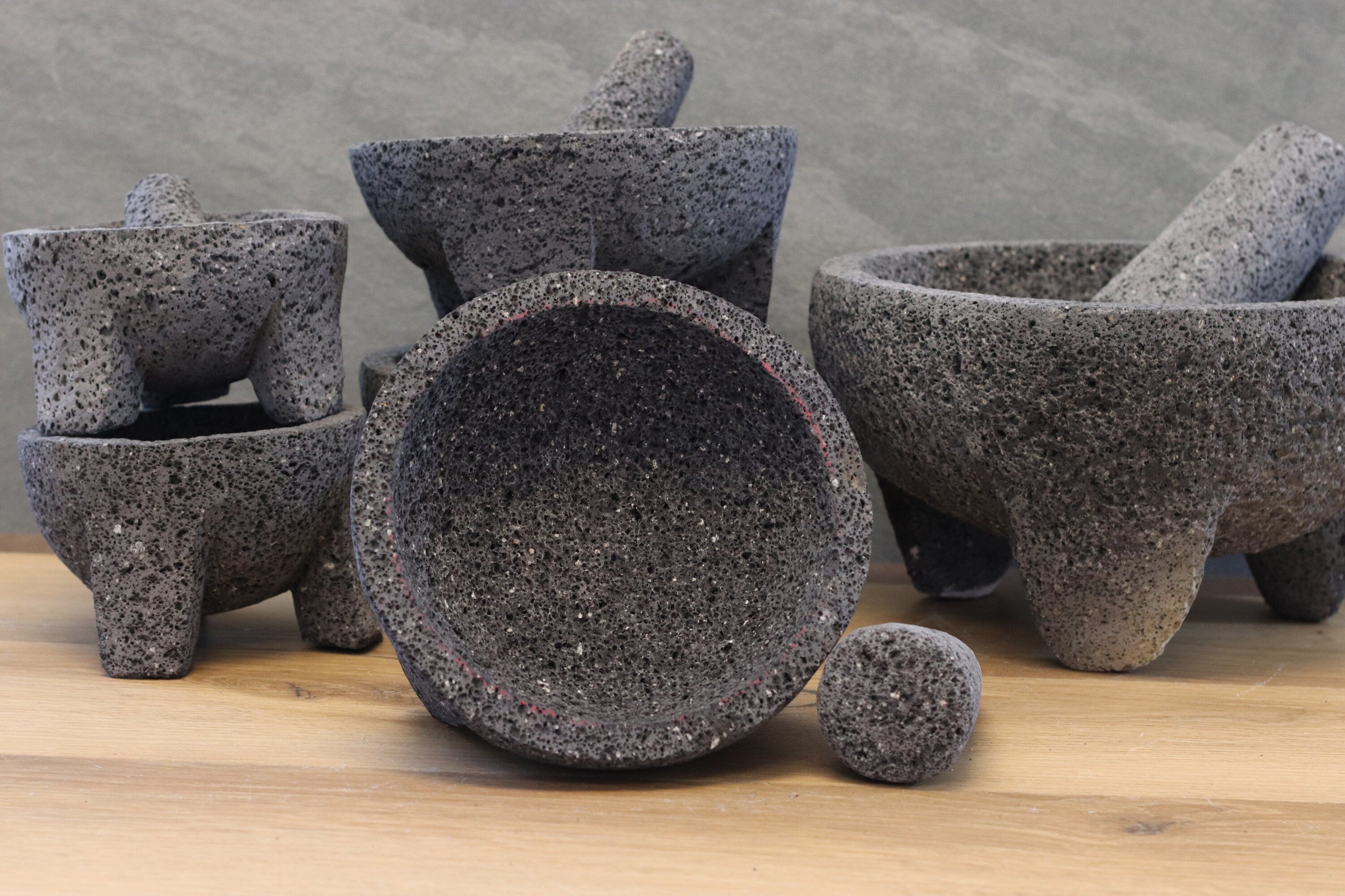 Molcajete Set - Lava Stone - Various Sizes