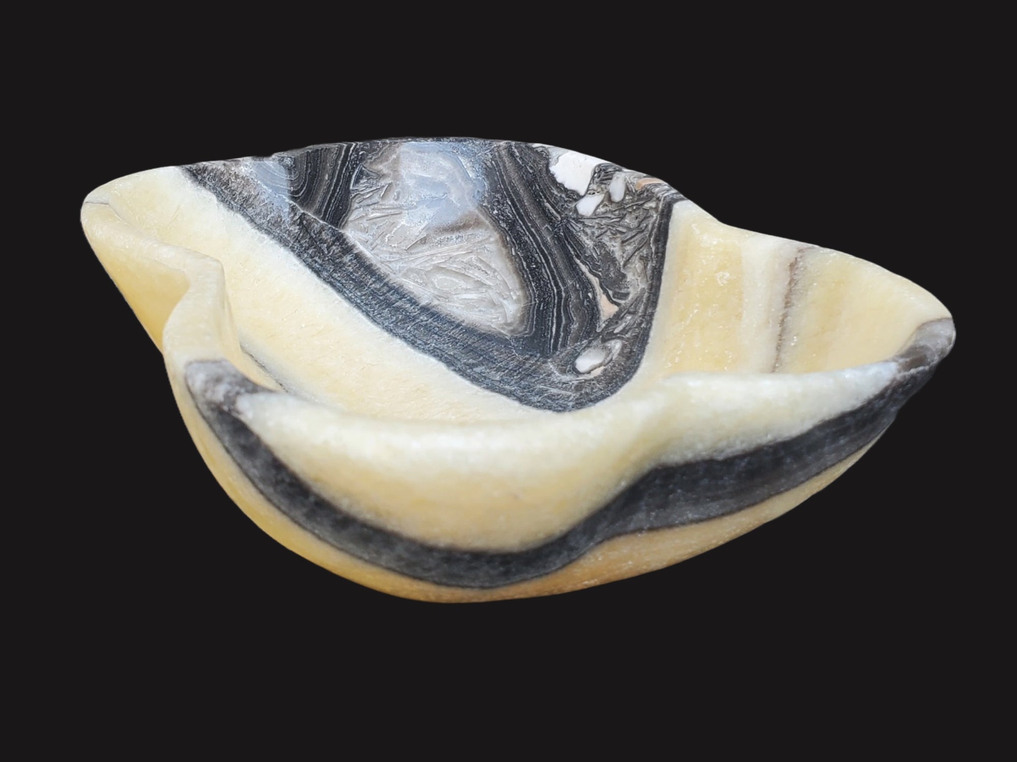 KB_05 Polished Onyx Stone Bowl (Small)