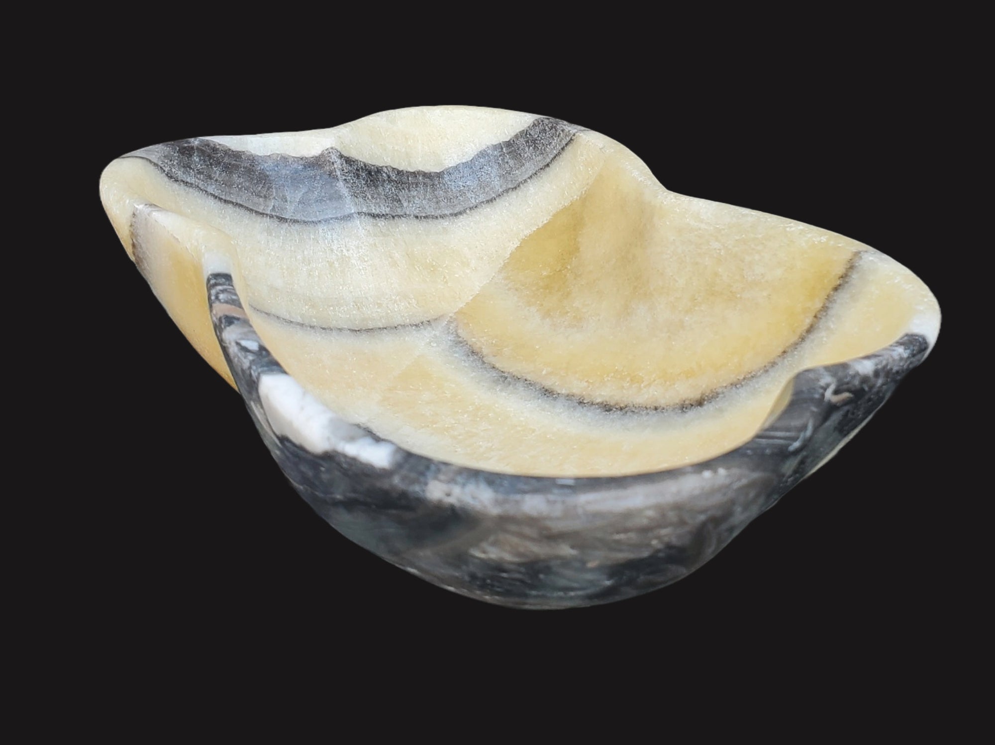 KB_05 Polished Onyx Stone Bowl (Small)