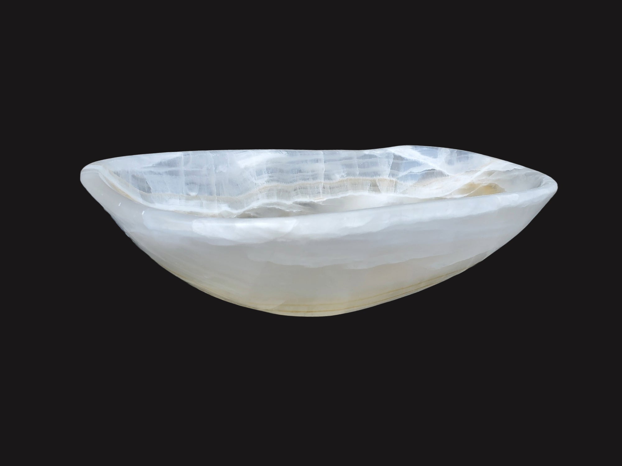 KB_07 Polished Onyx Stone Bowl (Small)